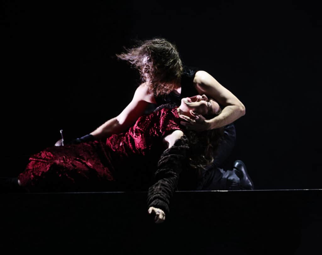 Martina Stilp in Hamlet © Foto by Moritz Schell