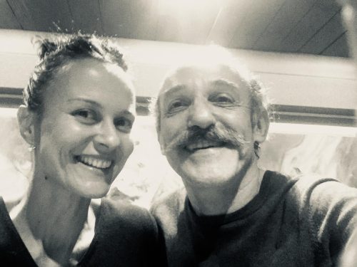 Martina Stilp mit Karl Markovics